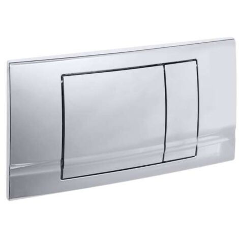 Bedienplatte chromglänzend Double-Touch Schwab RIVA DUO