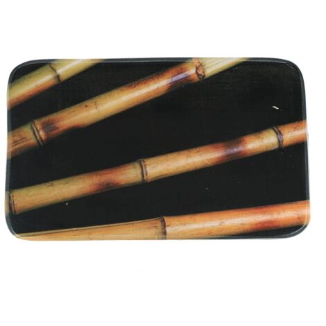 Bedruckte mikrofasermatte 45x75 cm - bath time - Tendance