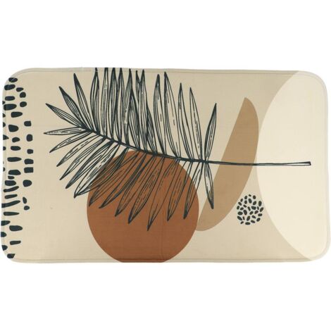 Bedruckte mikrofasermatte 45x75cm - reconnect - Tendance