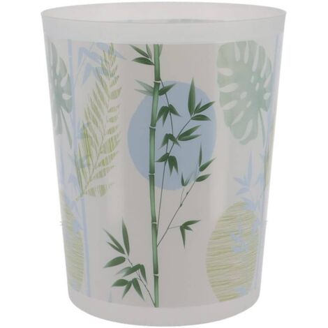 Bedruckter pp abfalleimer 5l - sagano - Tendance