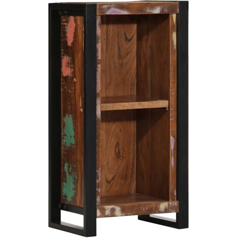 Bedside Cabinet 40x30x80 cm Solid Wood Reclaimed vidaXL