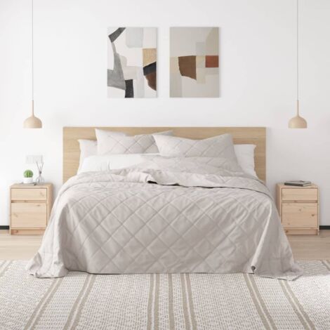 Bedside Cabinet 40x31x50 cm Solid Pinewood vidaXL