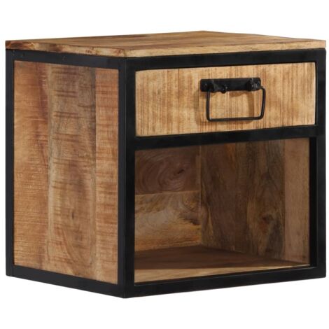 Bedside Cabinet 40x35x40 cm Solid Wood Mango vidaXL