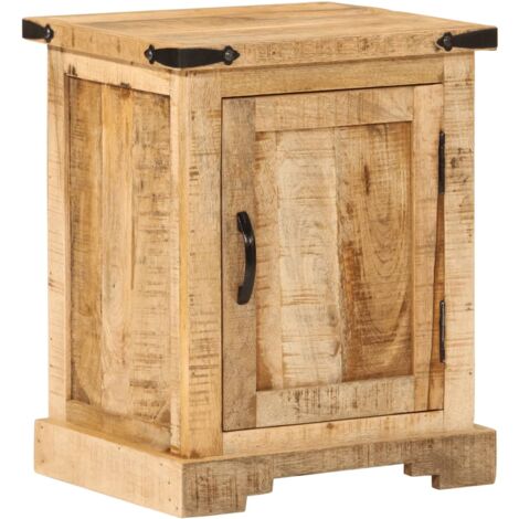 Bedside Cabinet 40x35x50 cm Solid Wood Mango vidaXL