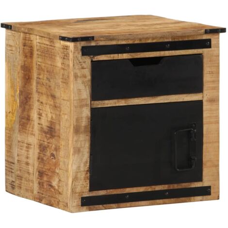 Bedside Cabinet 45x40x45 cm Solid Wood Mango vidaXL