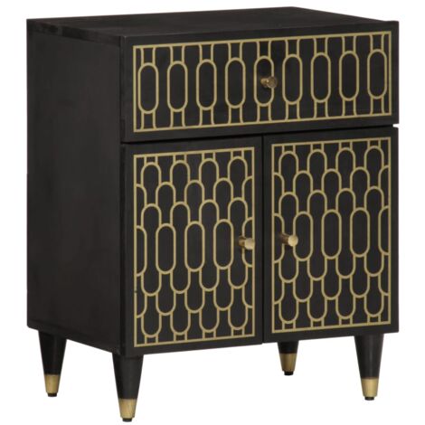 Bedside Cabinet 50x33x60 cm Solid Wood Mango vidaXL