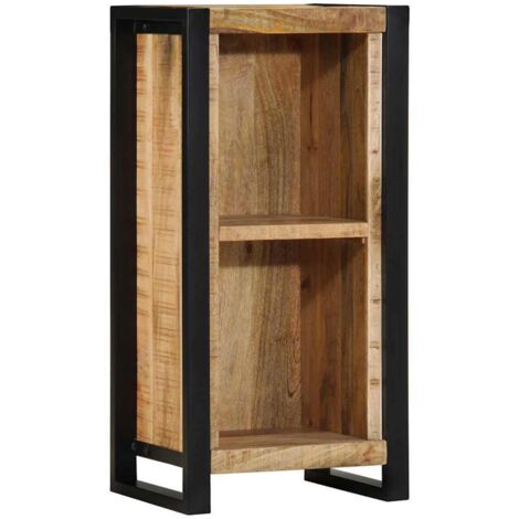 Bedside Cabinet Brown 40 x 30 x 80 cm Solid Mango wood vidaXL