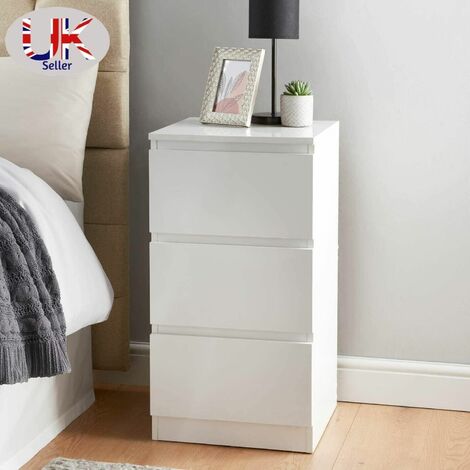 Slim bedside online table max 30cm