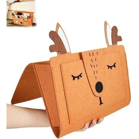Bedside Organiser Hanging Bag,Organisateur de Chevet,Sac de Rangement de Lit pour Organisateur Suspendu, Sac de Chevet à Suspendre