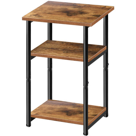 Bedside Side Table Narrow End Table Bedside Tables Small Table Metal Frame