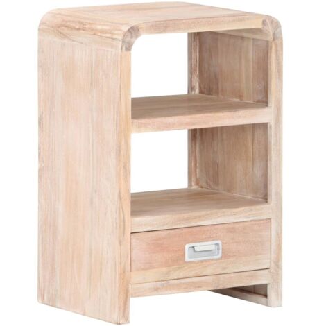 Bedside Table 40x30x60 cm Solid Acacia Wood vidaXL
