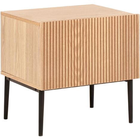 Bedside Table BLYTHE Natural Ash Wood