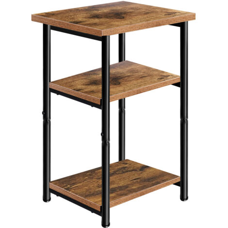 Bedside Table Drawer Cabinet Small Side End Table Nightstand Storage Shelf