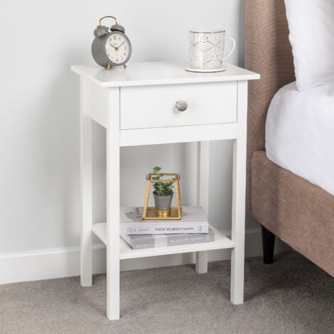 Bedside Table With Shelf