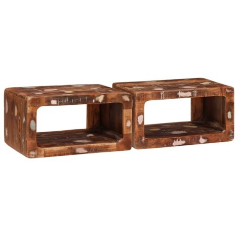 Bedside Tables 45 x 30 x 24 cm Solid reclaimed wood vidaXL