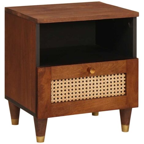Bedside Tables with Drawer 40 x 33 x 46 cm vidaXL