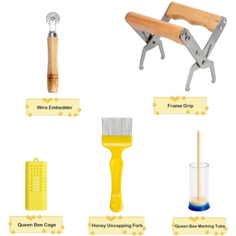 Bee Hive - Set di 12 pezzi per principianti con affumicatore e utensili per salsa al miele