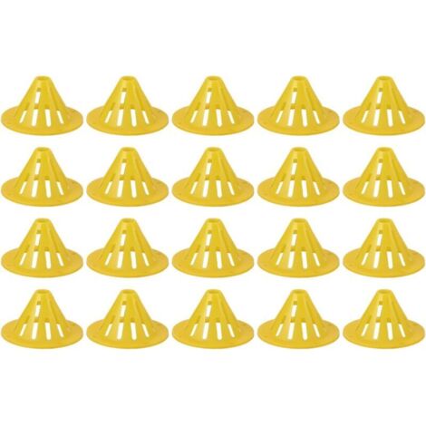 Beehive Entrée Cône Côté Plastique Durable Ventilate Sécunip pour Les apiculteurs 20 PCS