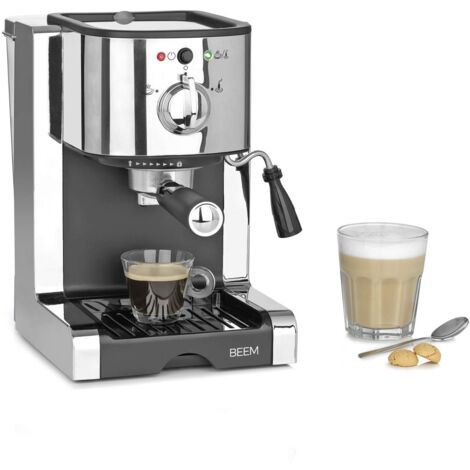 BEEM ESPRESSO-PERFECT macchina per espresso  Con pompa da 20 bar  Per capsule, polvere&Pads per il piacere del caffè a casa  Specialità di caffè come dal barista