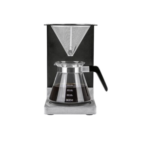 beem Kaffeezubereitungsset für 4 Tassen mit Betonbasis
