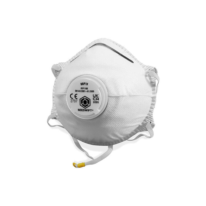 Contour P1 valved mask white - Beeswift