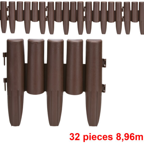 Beet / Lawn Edging in Palisade Look Different Sizes  8,96m (de)