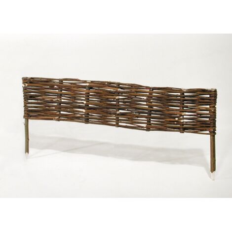Beeteinfassung Weide 120 x 20cm Rasenkanten