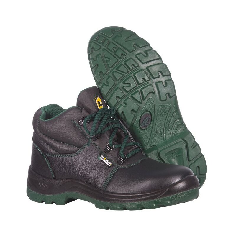 

Bota de Seguridad BEEWORK TYR S3 SRC | Bota de Trabajo con Puntera y Plantilla Metálicas de Seguridad · Apta para Hombre y Mujer · Color Negro y