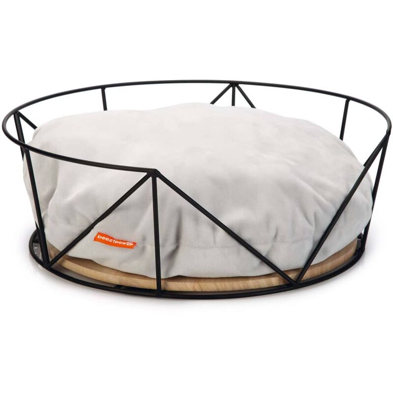 

Cesta para gatos S Kipu metal negro 40x40x16 cm - Negro - Beeztees