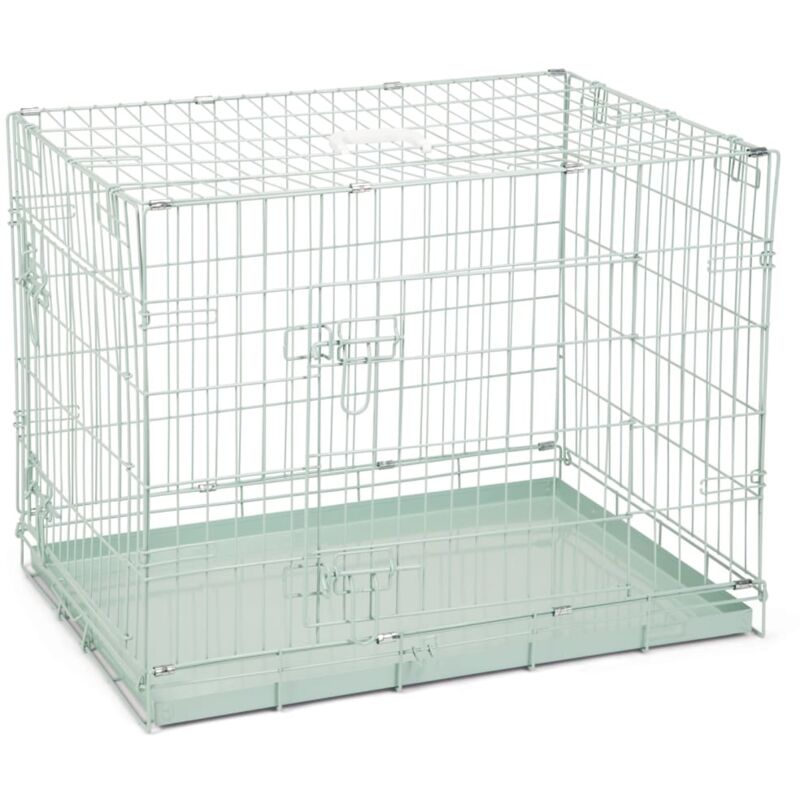 

Jaula para perros verde 78x55x61 cm - Verde - Beeztees