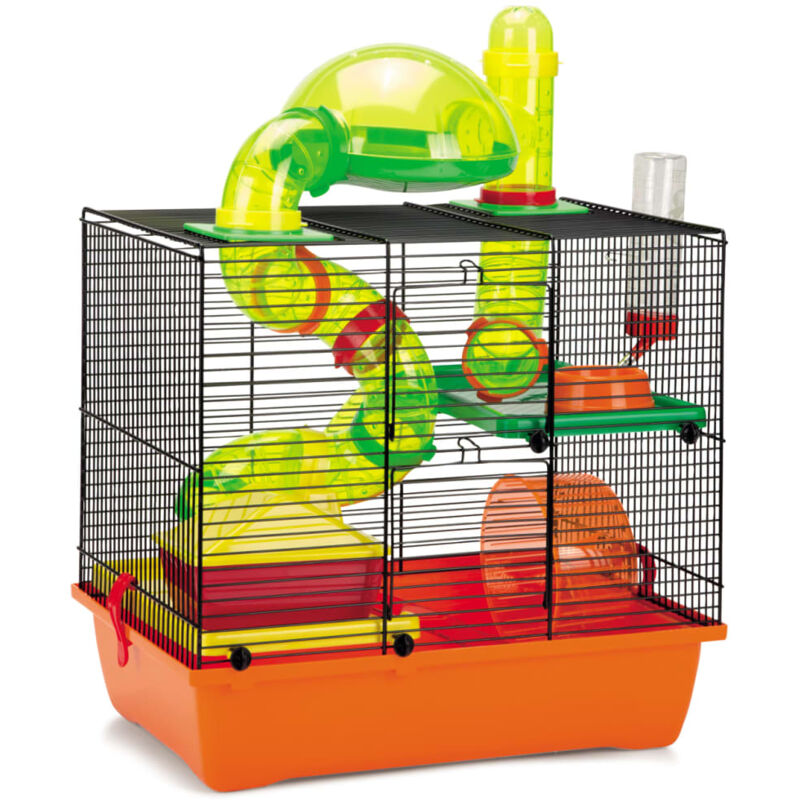 

Beezteez Jaula para roedores ROCKY 43x28x38,5 cm - Multicolor