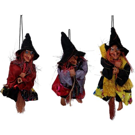 PERAGASHOP BEFANA AVEC BALAI MODÈLE ASSORTI H15CM