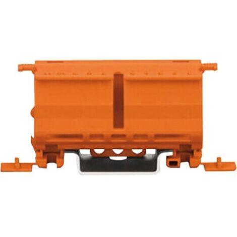 Befestigungsadapter 222, 50 Stück - für 2- bis 5-Polige Verbindungsklemmen - 25,8 x 22 x 65,6 mm