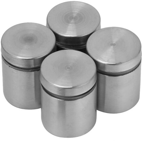 Befestigungsmuttern aus Edelstahl A2 für 25x25 mm Regalböden – Befestigungssatz