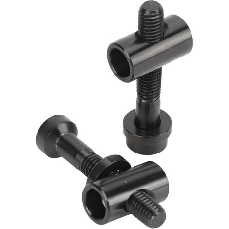 Befestigungsschrauben für Fahrradsattelstützen aus Titanlegierung, M5x30 mm, schwarz
