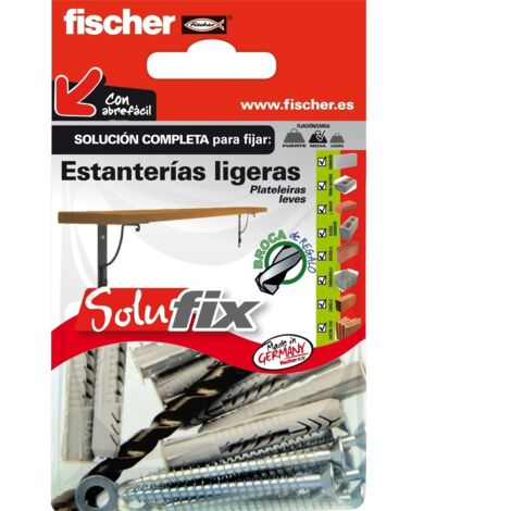 Befestigungsset für leichte Regale von Solufix
