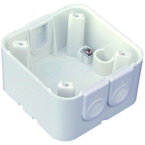 BEG DET.MOV/PRES-I.CREP - CAISSE SURFACE POUR INTÉRIEUR BLANC RAL9010 B.E.G. 92141