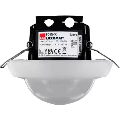 Beg Luxomat 92149 PD4N-1C-FP Rivelatore di movimento a 1 canale 24m controsoffitto