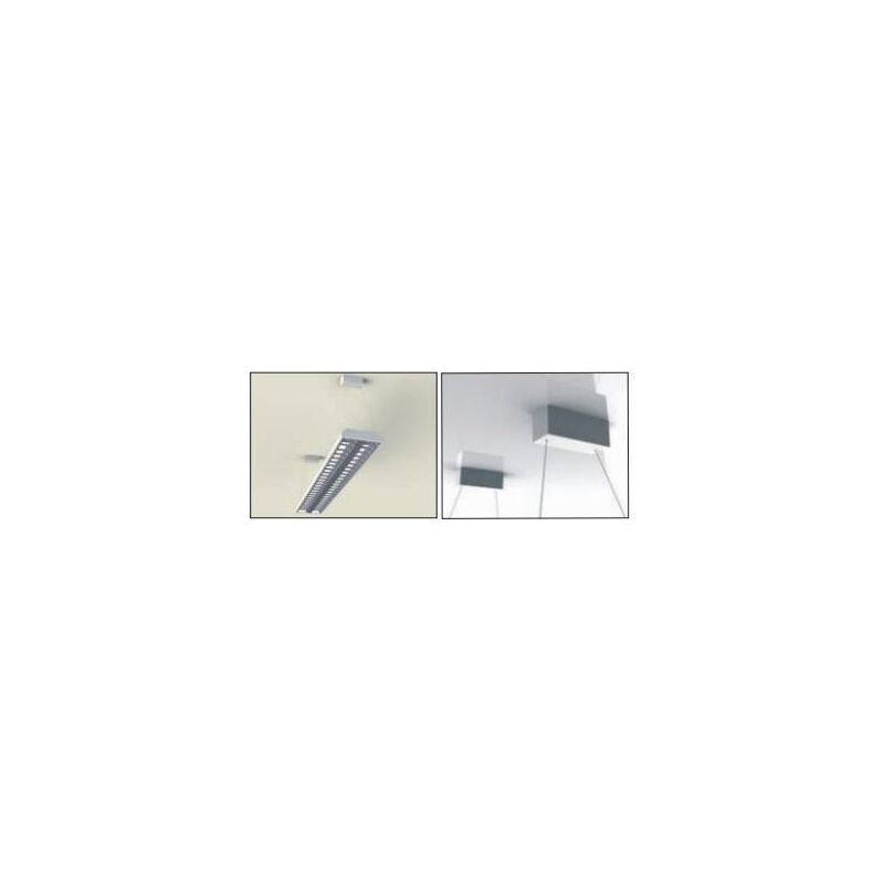 Beghelli - Kit sospensione per plafoniera 4x14w