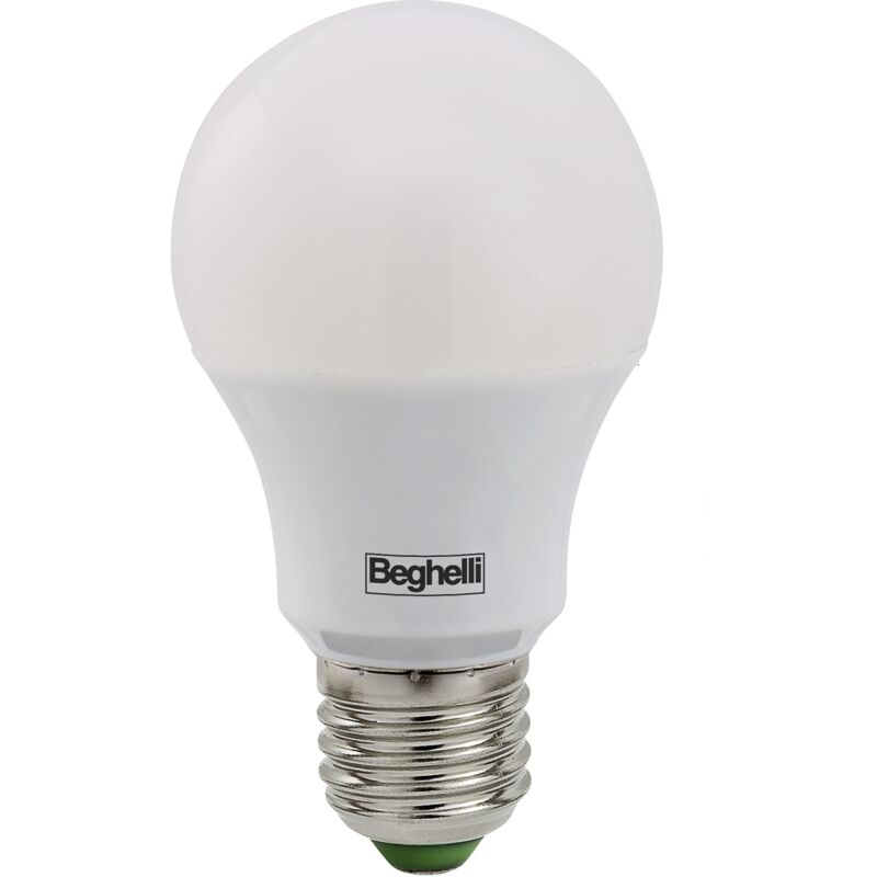 Image of Ecoled lampada lampadina led a goccia 9W E27 luce bianco caldo opaca 820lm 3000K lampadina led - Beghelli
