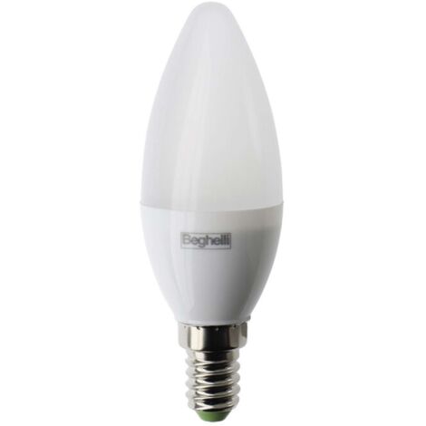 BEGHELLI KIT 4PZ 58046 OLIVA E14  7W FREDDA 6500K - 5 pezzi
