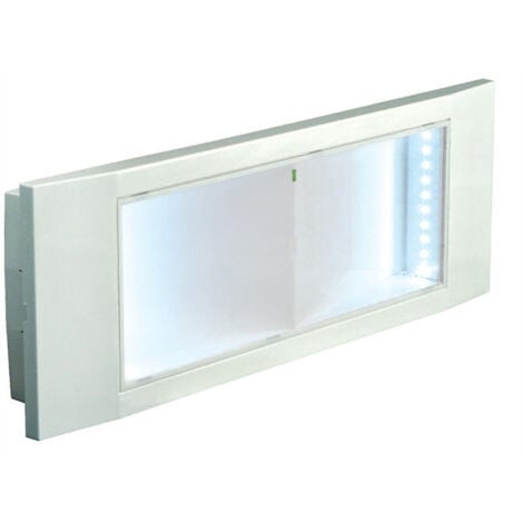 Lampada di Emergenza Beghelli SA/SE LED montaggio su scatola 506 4605