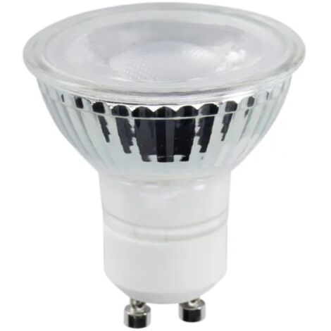 Beghelli LAMPADA LED GU10 6W 3000K ECOLED GLASS
