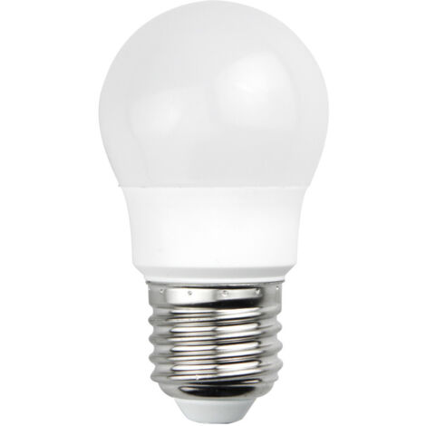 Beghelli Lampina Led Sfera 7w E27 6500k Superled Oliva Luce Fredda 700lumen