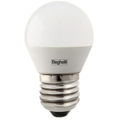 Beghelli led 56815 sfera e27w5 fredda 4000k - 10 pz