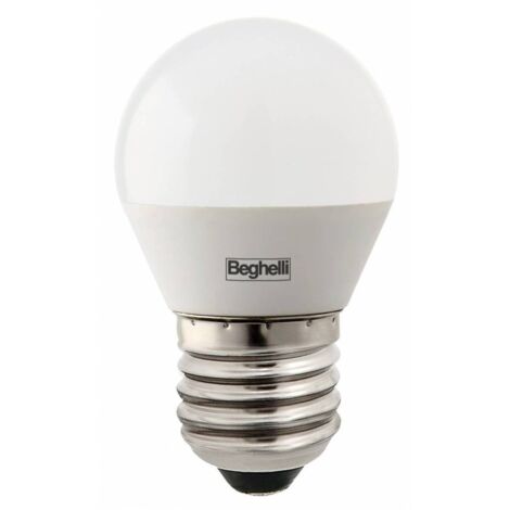 Beghelli led 56821 sfera e27w5 fredda 6500k  - 10 pz