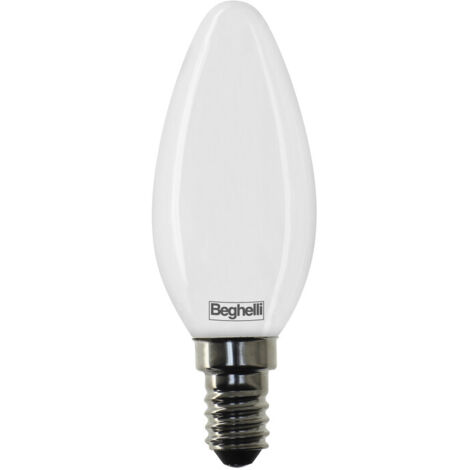 BEGHELLI LED TV OLIVA E14  5W 56534 FREDDA 6500K- 10,0 pz