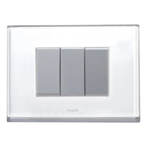 Beghelli Placca Brain Classic con Luce