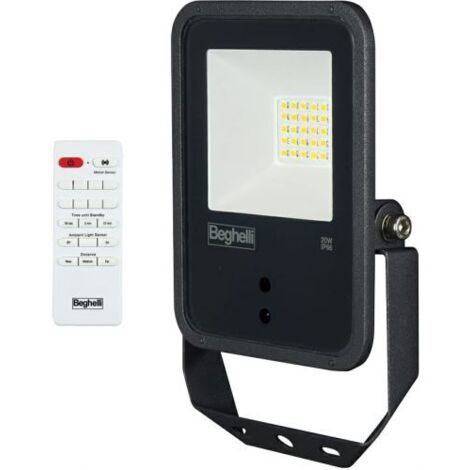 BEGHELLI PROIETTORE LED W20 - DUAL SENSOR C/TELEC