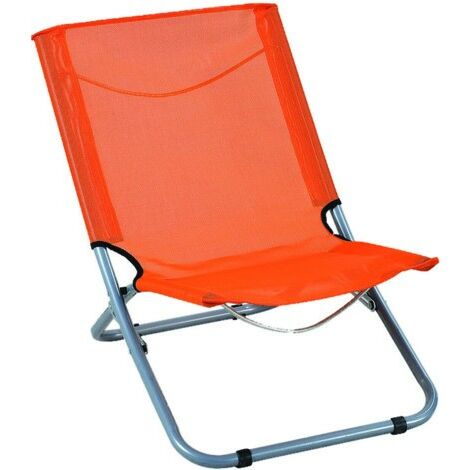 Beginnen Sie den Strand von Strandstuhl Orange Beaches